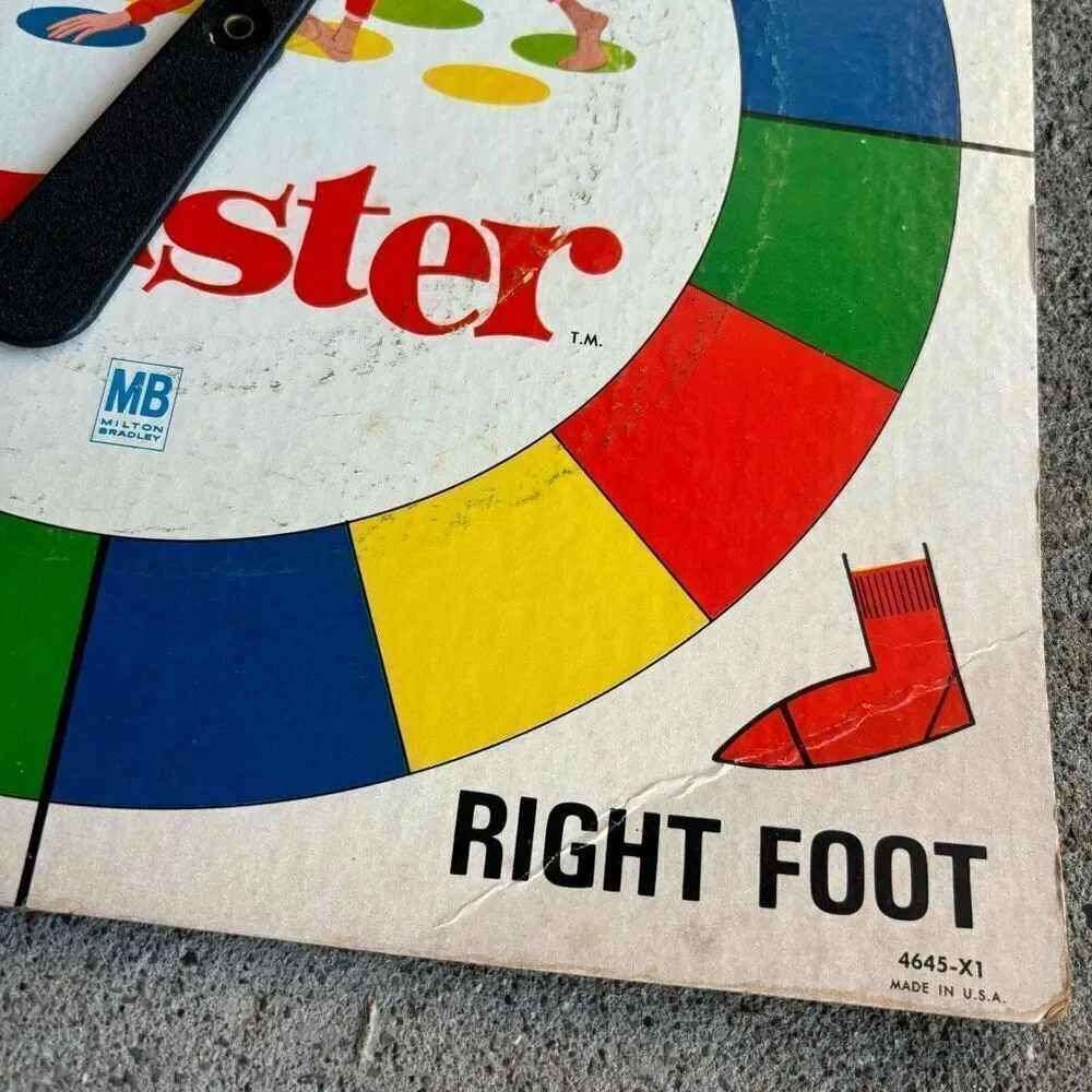 Milton Bradley twister game
